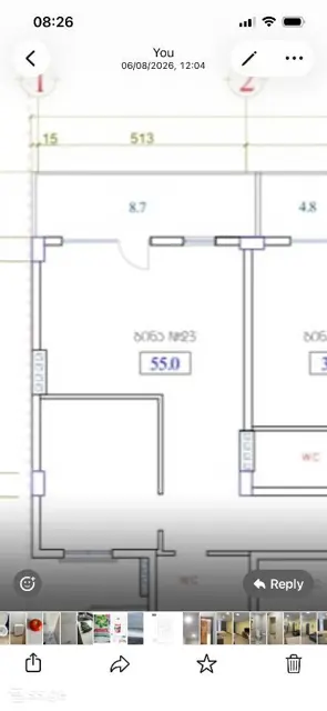 2-pok. mieszkanie 55 m², Old Batumi District — zdjęcie 2 z 4